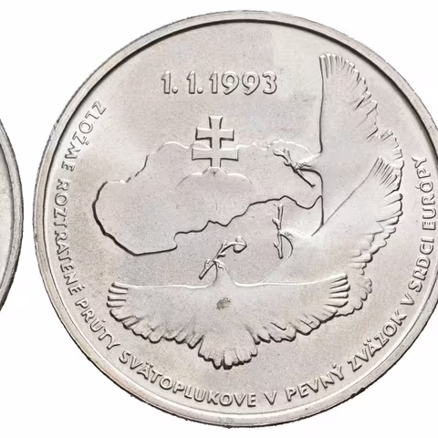 100 Sk 1993 - Vznik Slovenské republiky, Aurea.S11, Nov.1