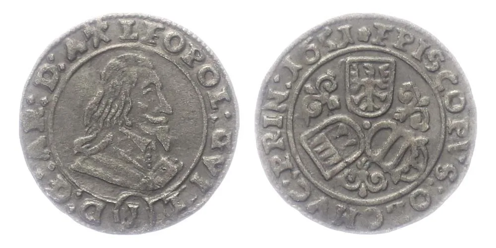 Olomouc - biskupství, Leopold Vilém, 1637 - 1662 — 1