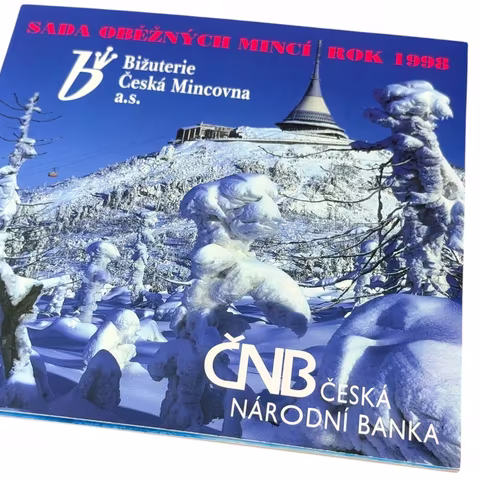 Sada oběžných mincí 1998 - Ještěd_9 ks