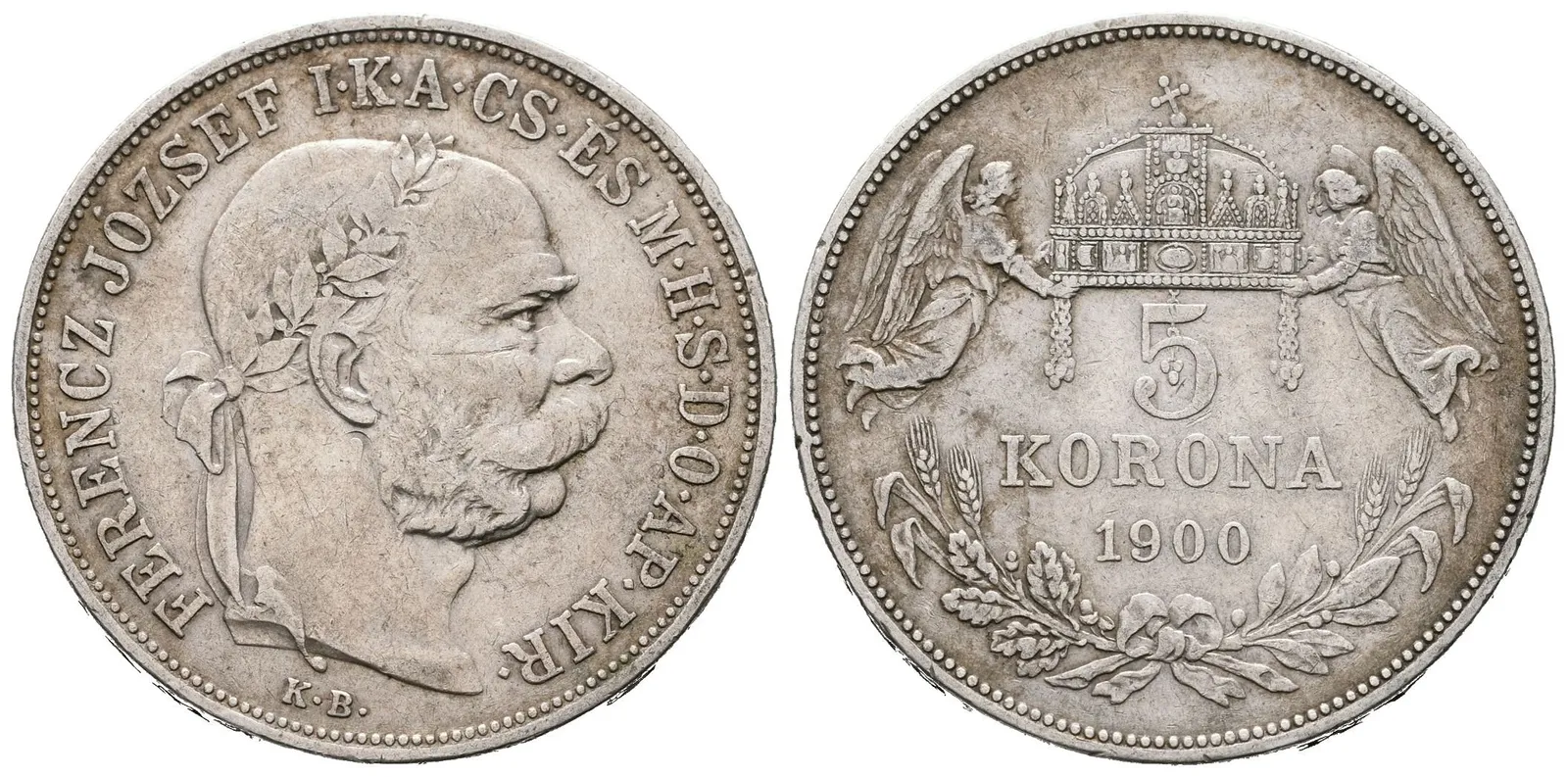 5 Koruna 1900 KB