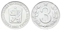 3 Haléř 1963