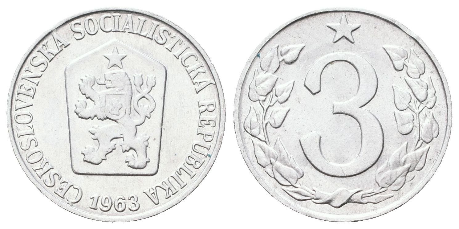 3 Haléř 1963