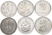 Soubor mincí 10 Kčs - 1957 - CH. J. Willenberg a Komenský, — 2