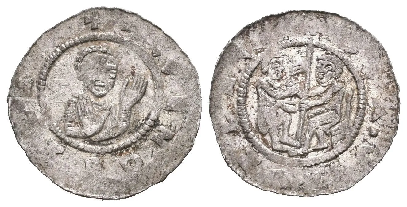 Denár, Cach 550 (0,76 g), patina, ned. a dobově nastřižený — 1
