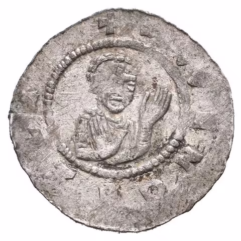 Denár, Cach 550 (0,76 g), patina, ned. a dobově nastřižený