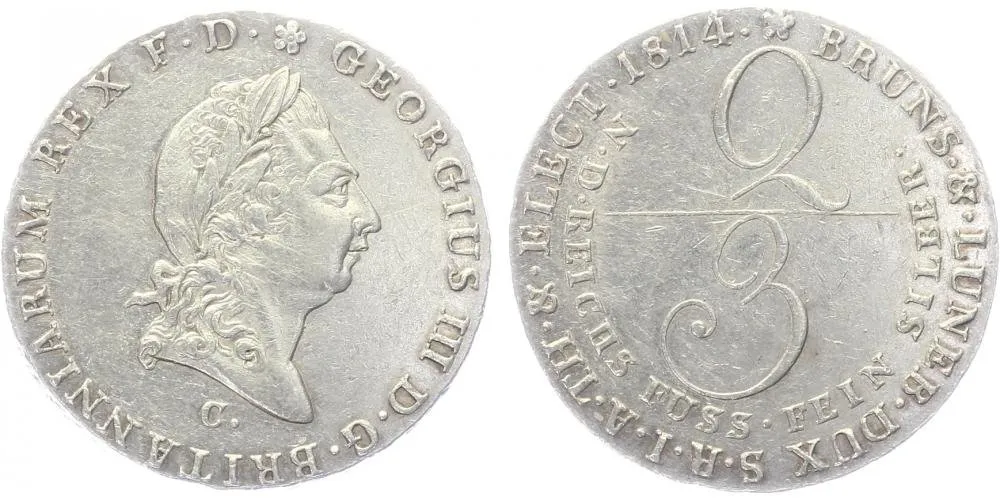 Braunschweig - Lüneburg - Calenberg - Hannover, George III., 1760 - 1814 — 1