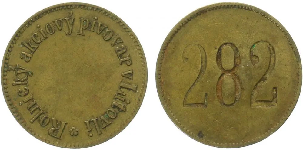 Chmelové a pivní známky — 1