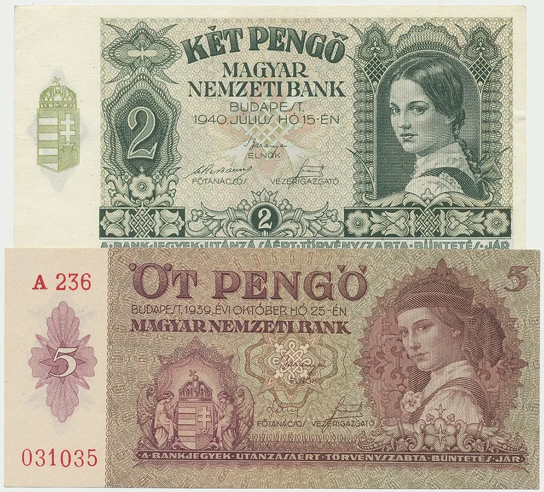 Maďarská platidla na československém území 1938-1945 — 1