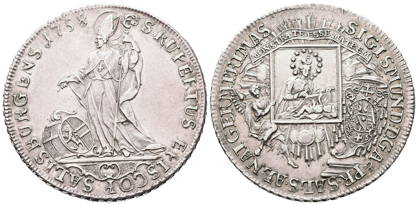 Salzburg - arcibiskupství, Sigismund III. Schrattenbach, 1753 - 1771 — 1