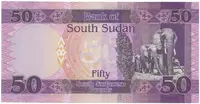 Súdán Jižní, 50 Sudanese Pounds 2017, P.14c - fotografie 2
