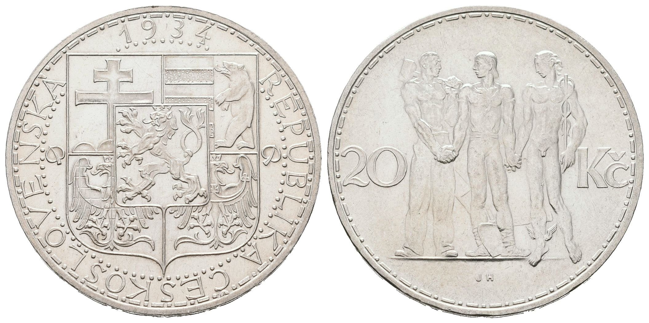20 Koruna 1934