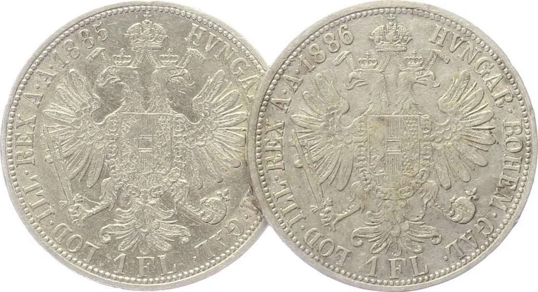 Rakouská a spolková měna, 1857 - 1892 — 1
