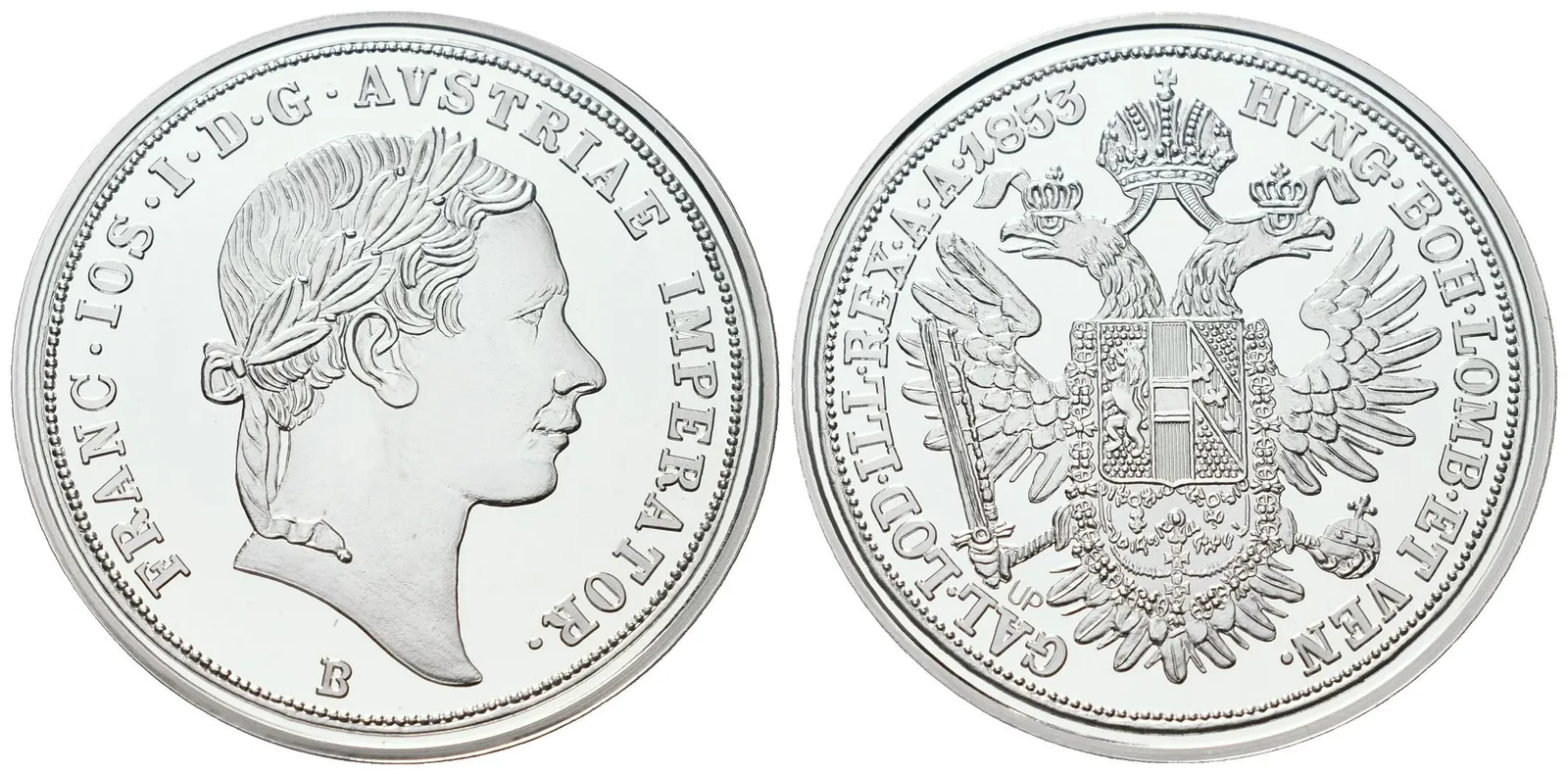 Replika - Historický tolar - František Josef 1853