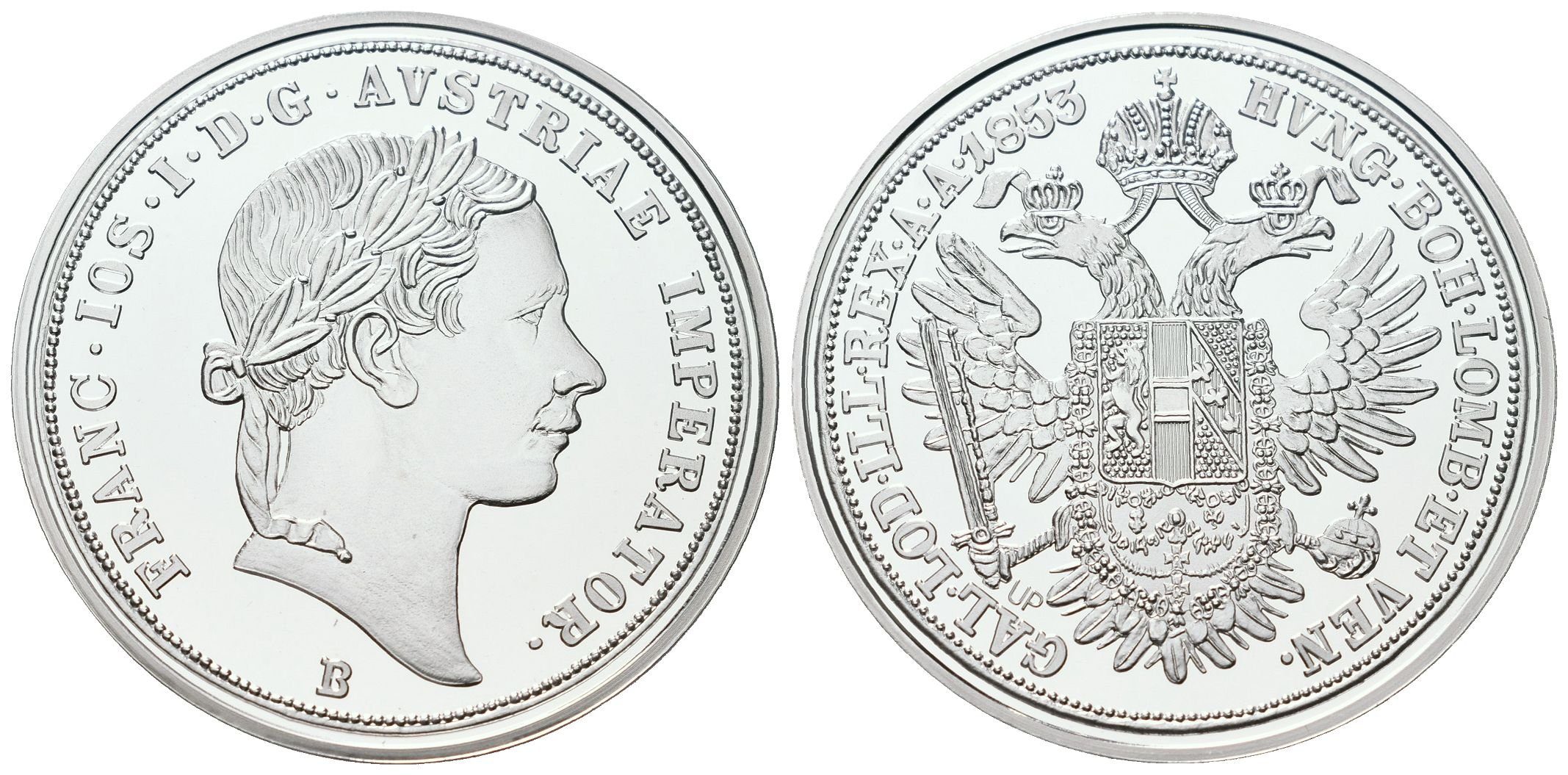 Replika - Historický tolar - František Josef 1853