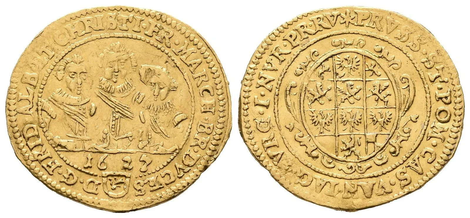 Brandenburg - Ansbach, Friedrich II., Albrecht a Christian, 1625 - 1634 — 1