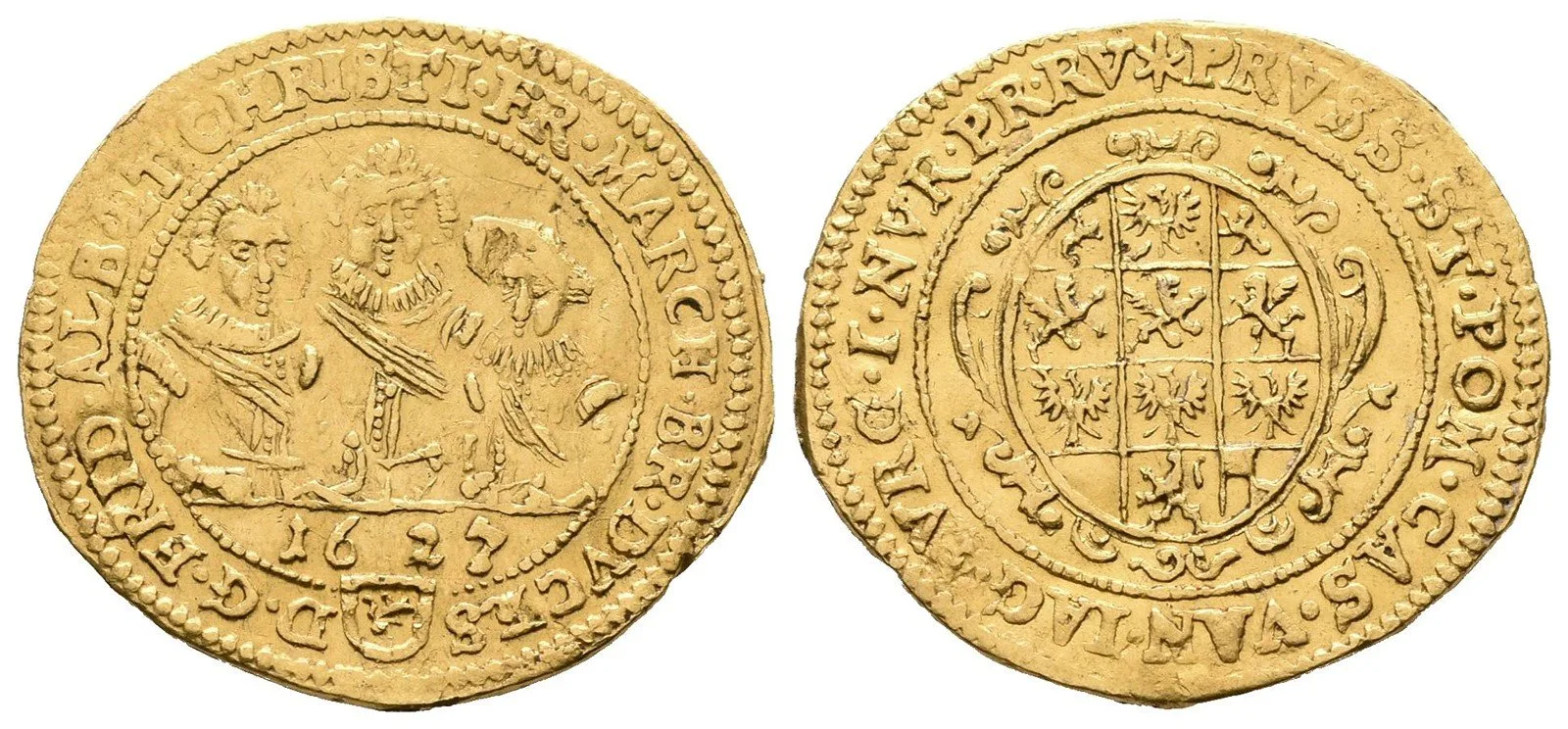 Brandenburg - Ansbach, Friedrich II., Albrecht a Christian, 1625 - 1634 — 1
