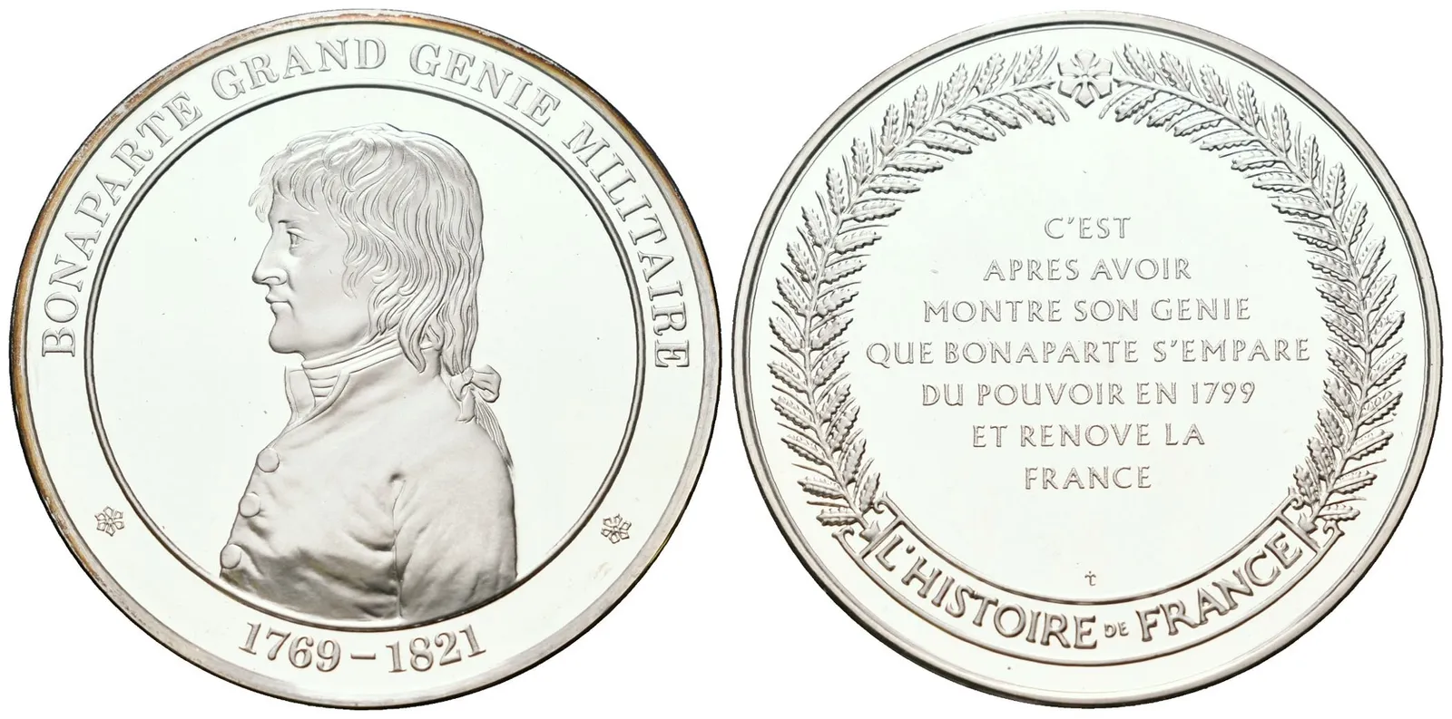 Francie - AR Medaile b.l. - Bonaparte