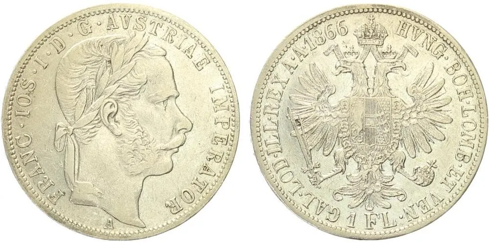 Rakouská a spolková měna, 1857 - 1892 — 1