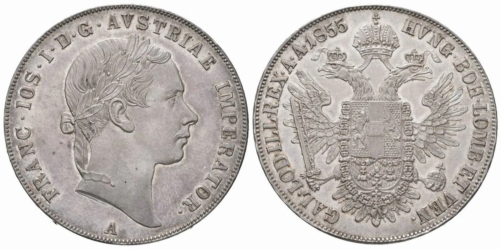 Konvenční měna, 1848 - 1857 — 1
