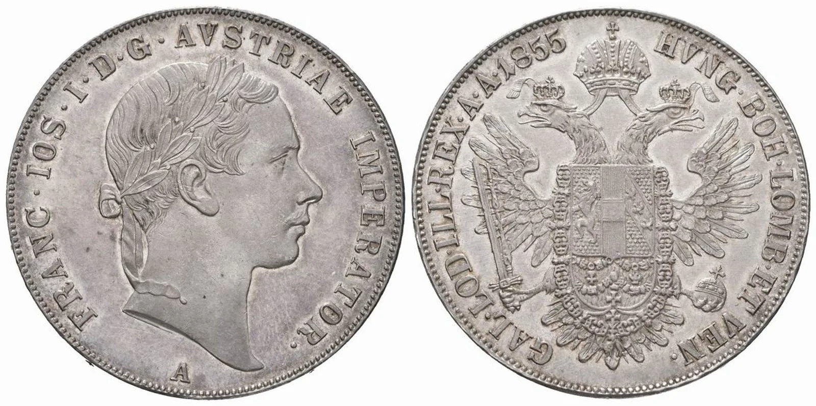 Konvenční měna, 1848 - 1857 — 1