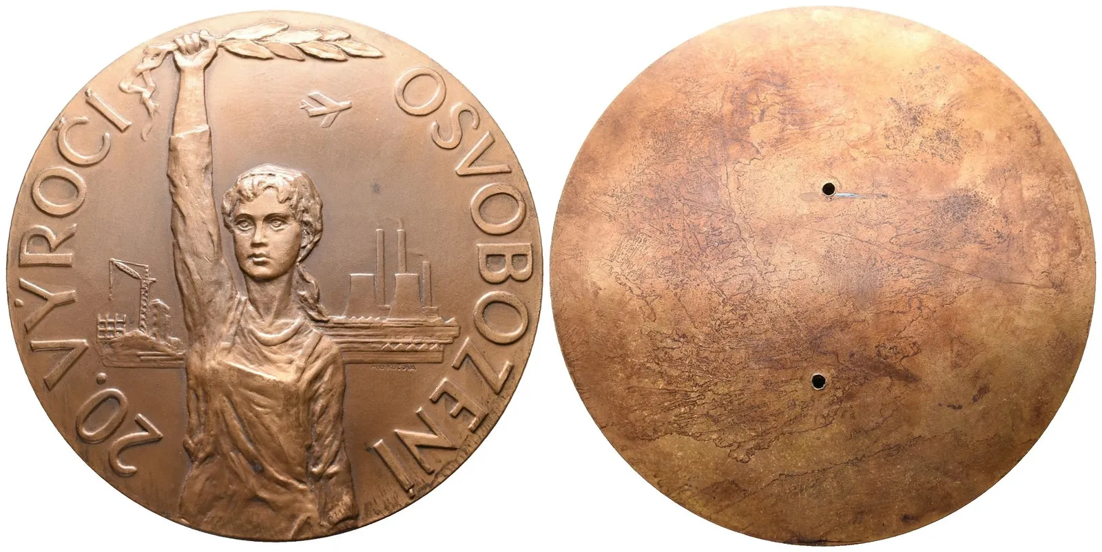 Uchytilová-Kučová Marie - 20.výročí osvobození