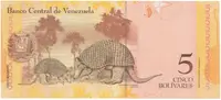 Venezuela, 5 Bolivares 2011, P.89e - fotografie 2
