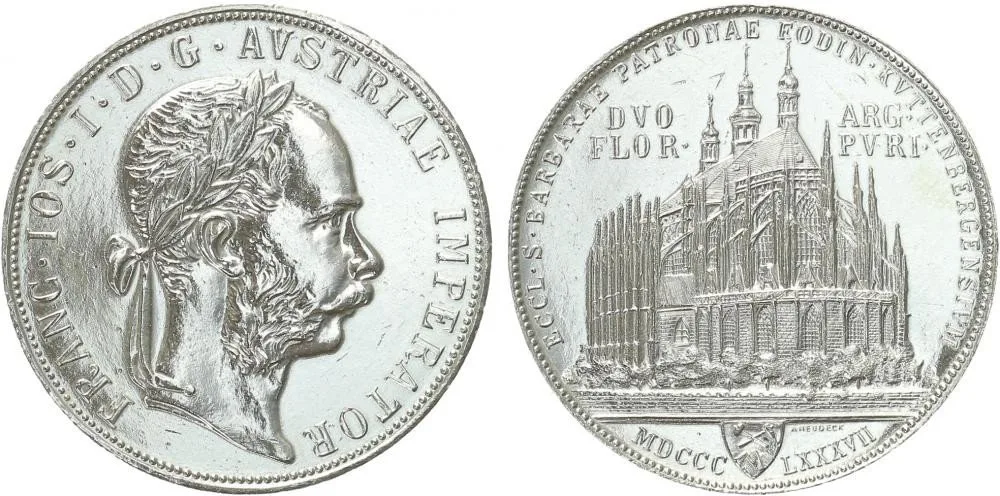 Rakouská a spolková měna, 1857 - 1892 — 1