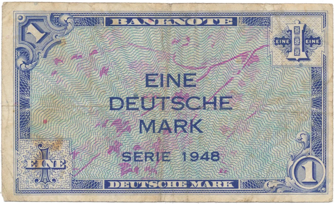 Německo - NSR, 1 DM 1948, Ros.232