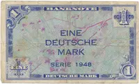 Německo - NSR, 1 DM 1948, Ros.232