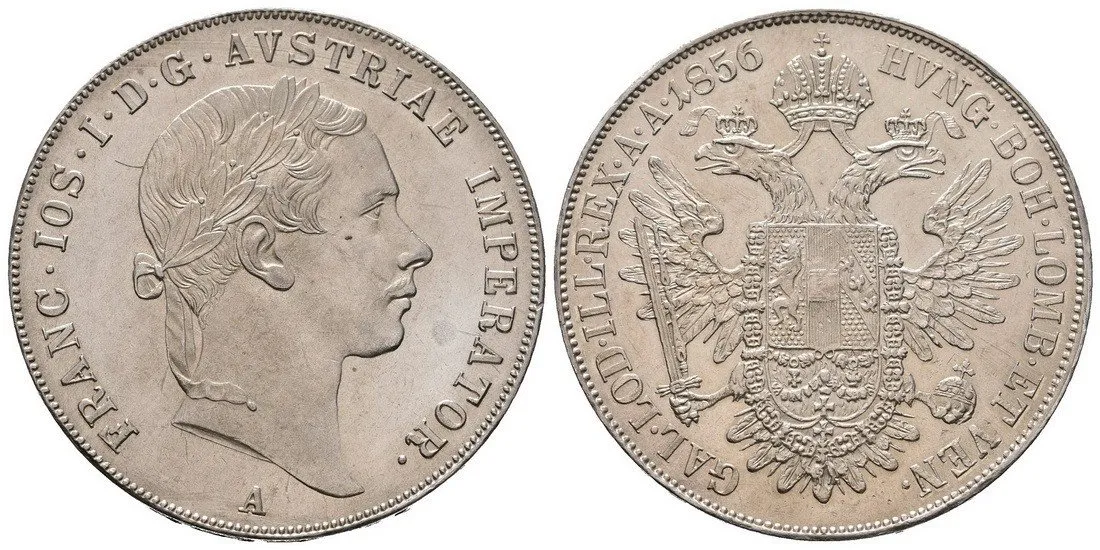 Konvenční měna, 1848 - 1857 — 1