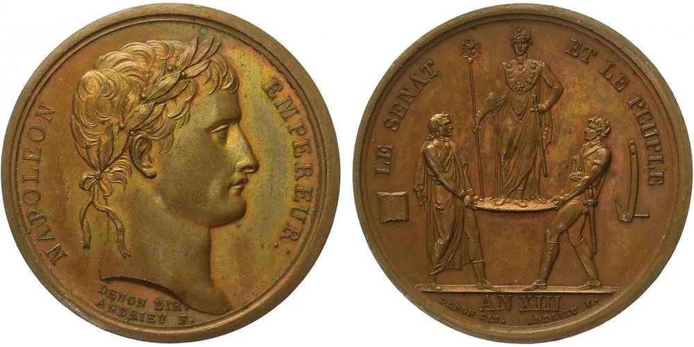Francie, Napoleon I., 1804 - 1814/1815 — 1