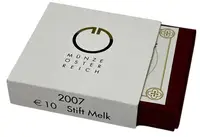 Rakousko, 10 Euro 2007 - Klášter Melk - fotografie 2