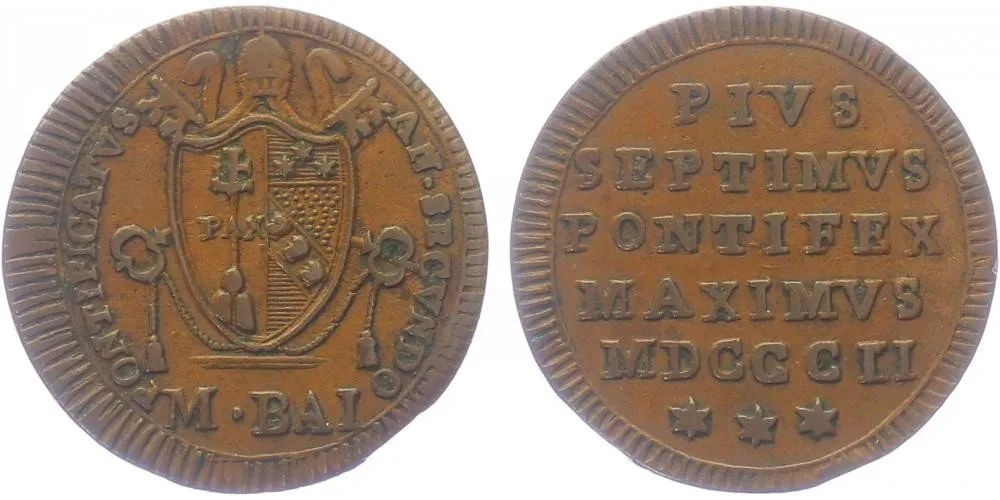 Vatikán, Pius VII., 1800 - 1823 — 1