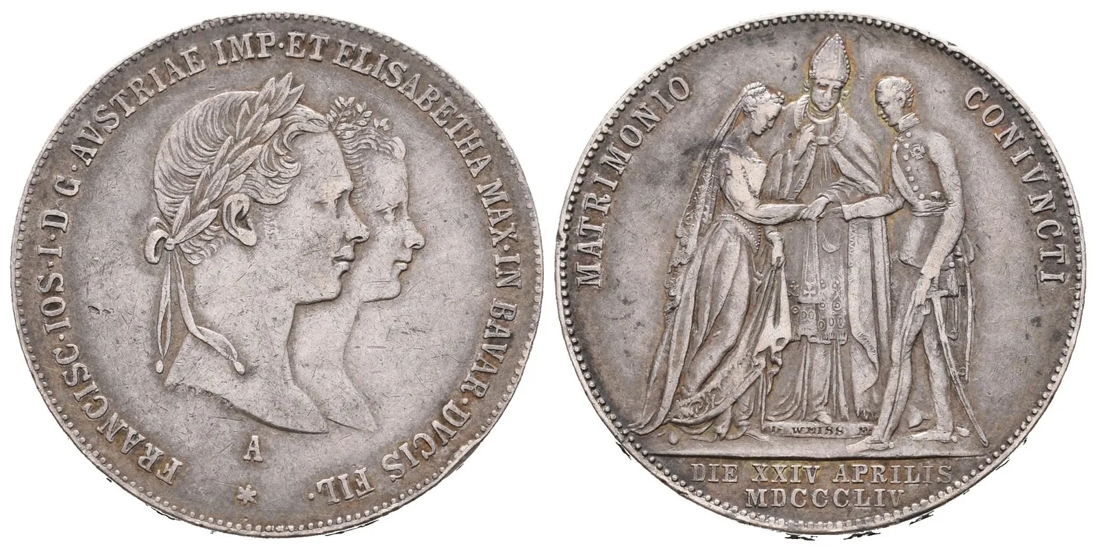 1/2 Tolar 1854 A