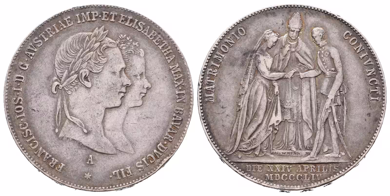 1/2 Tolar 1854 A