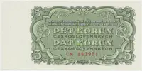 Československo, 5 Koruna 1961, série CM, Hej.99a