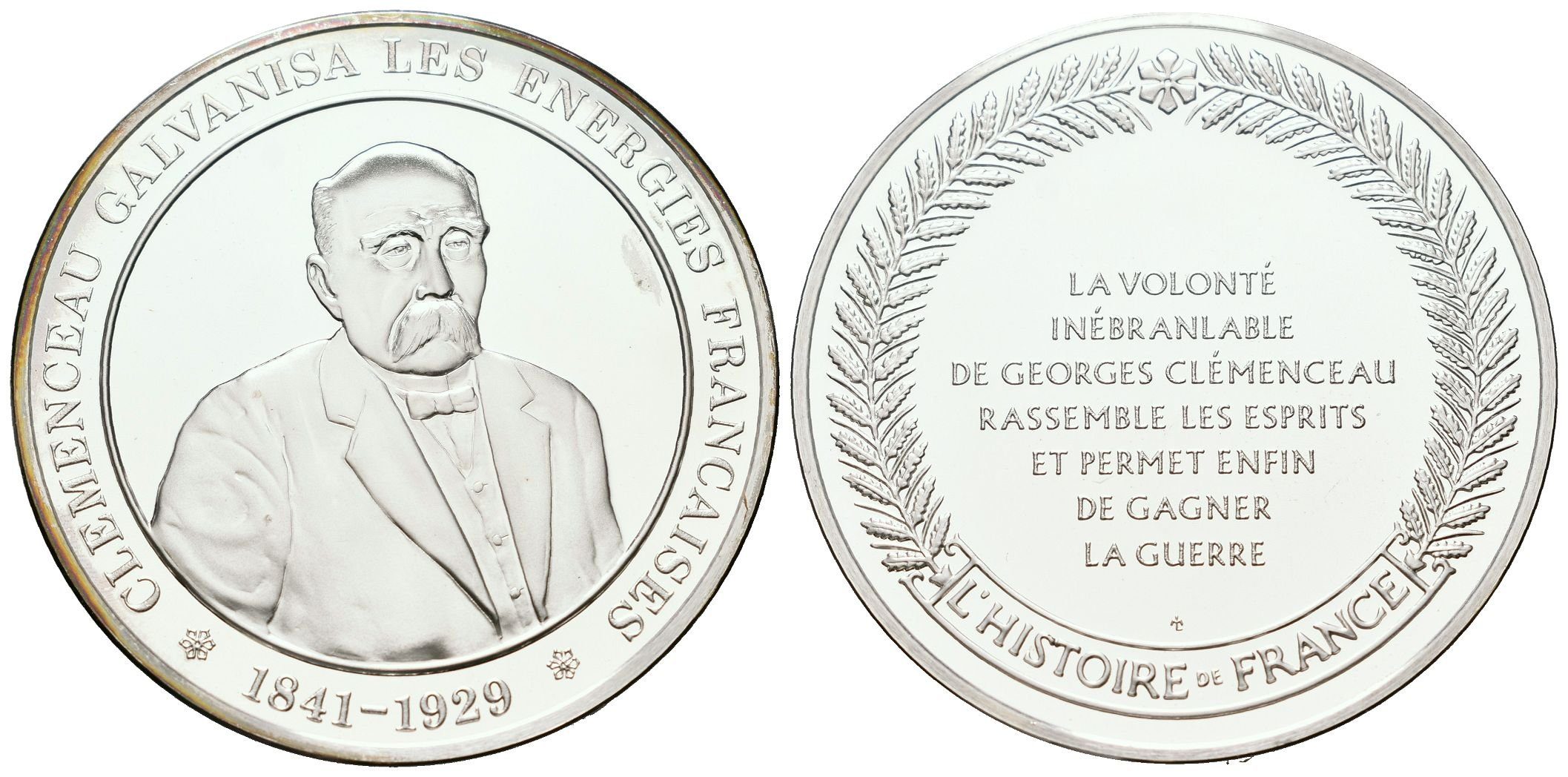 Francie - AR Medaile b.l. - Clemenceau
