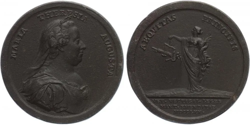 Marie Terezie, 1740 - 1780 — 1