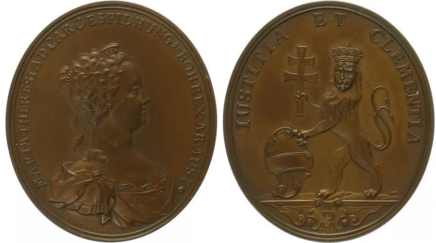 Marie Terezie, 1740 - 1780 — 1