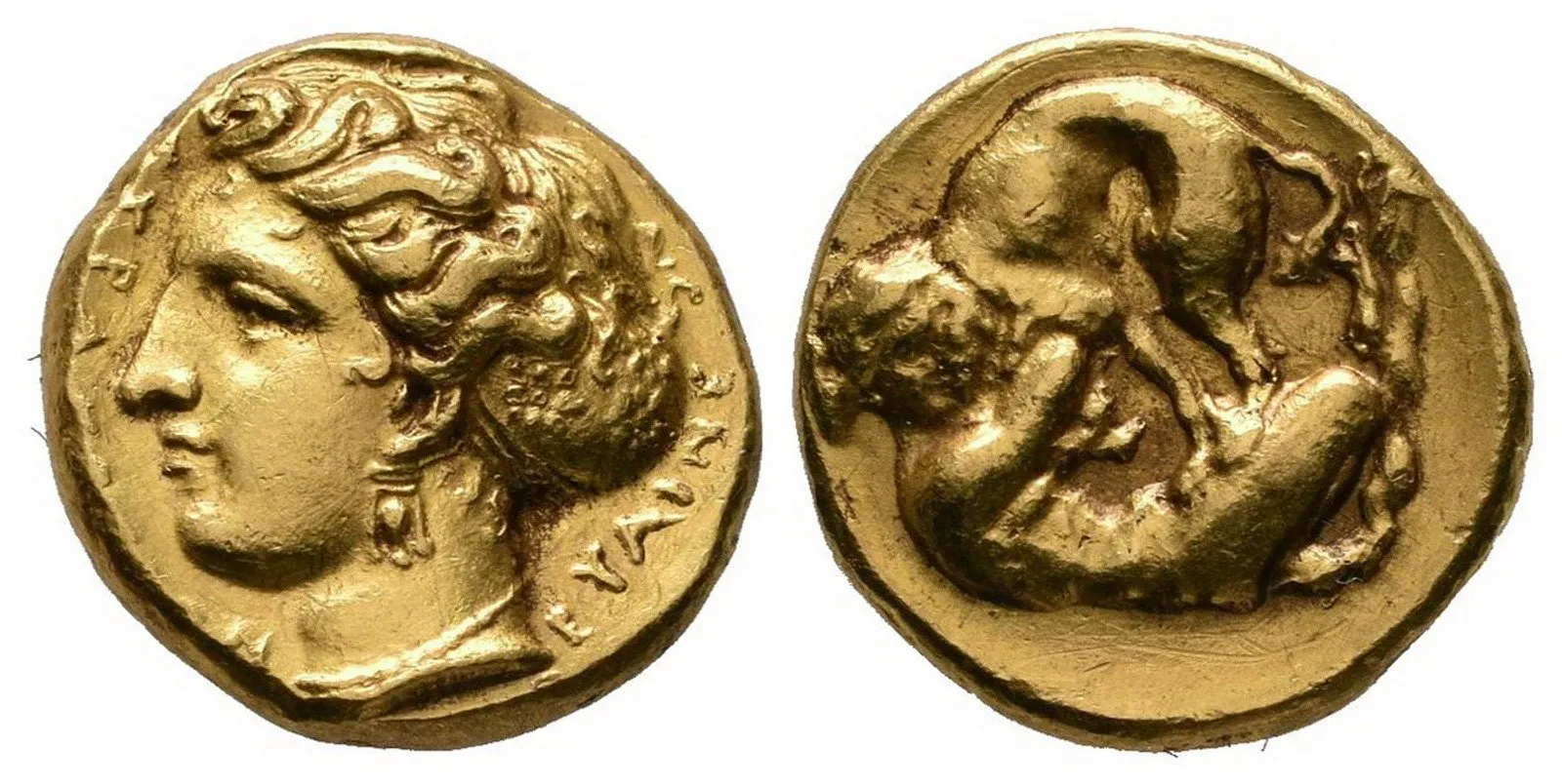 Sicilie, Syracusy, Euanetos, cca 405 - 400 př. Kr. — 1
