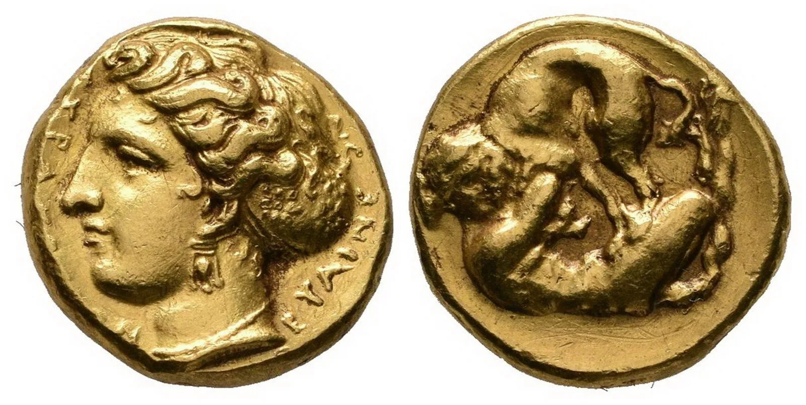 Sicilie, Syracusy, Euanetos, cca 405 - 400 př. Kr. — 1