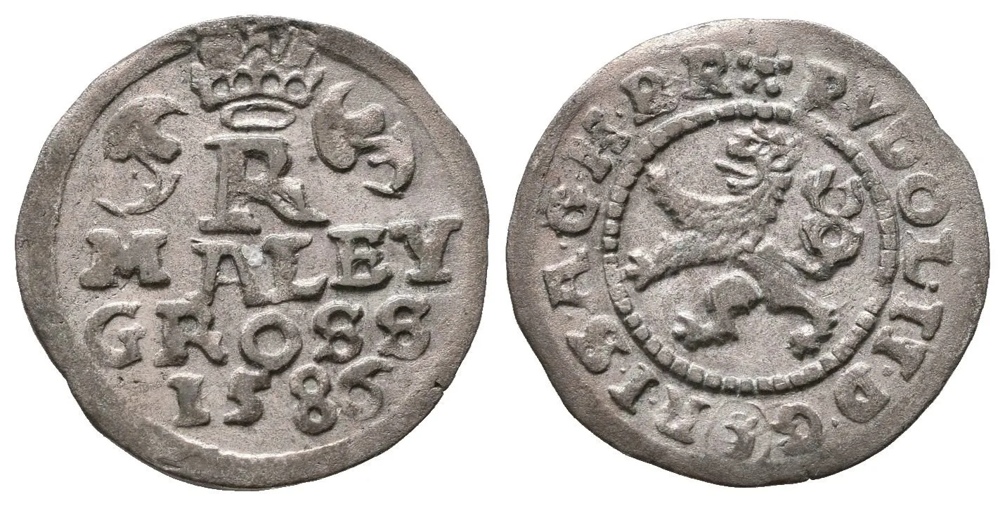 Malý groš 1586, Rudolf II.