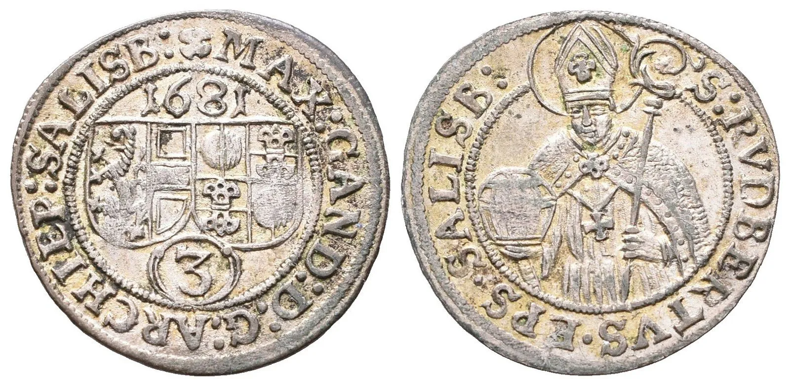 Salzburg - arcibiskupství, Max Gandolph, 1668 - 1687 — 1
