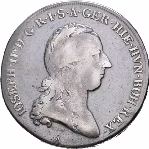 Tolar křížový 1792 H, Günzburg + Tolar křížový 1788 A, Vídeň, Dav.1284,