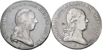 Tolar křížový 1792 H, Günzburg + Tolar křížový 1788 A, Vídeň, Dav.1284, — 1