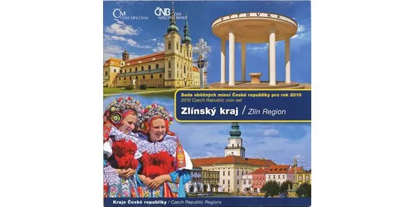 Ročníková sada mincí 2010 - Zlínský kraj
