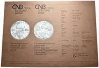 200 Kč 2006 - Vymření Přemyslovců, etue, certifikát — 2