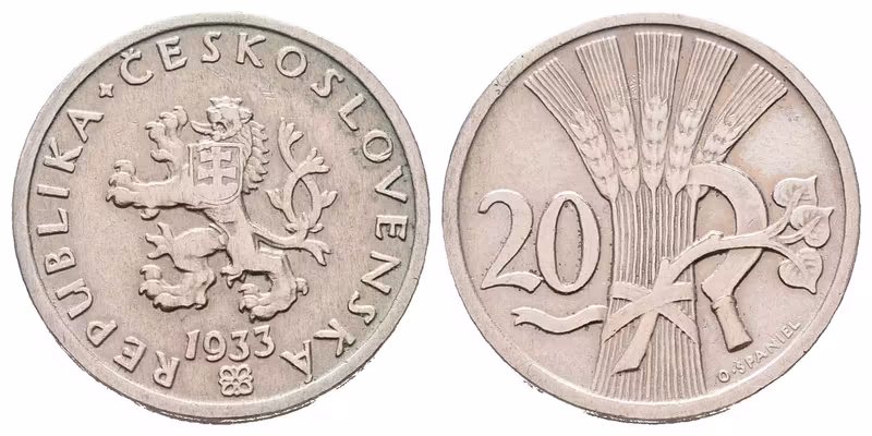 20 Haléř 1933