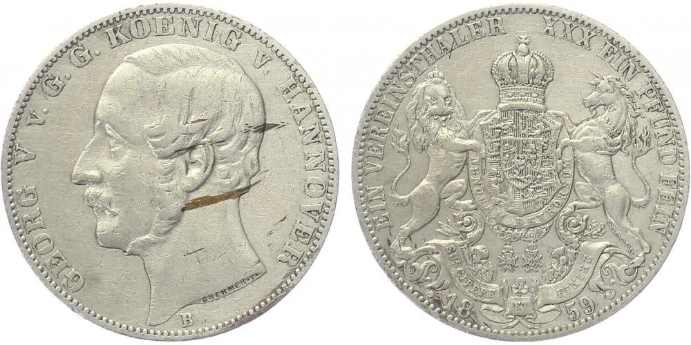 Hannover, Georg V., 1851 - 1866 — 1