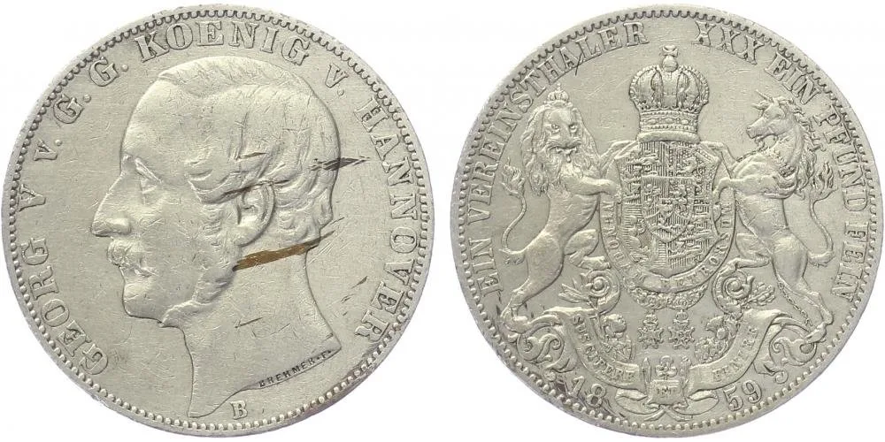 Hannover, Georg V., 1851 - 1866 — 1